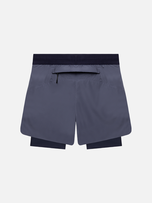 2 in 1 Utility Shorts - Stone