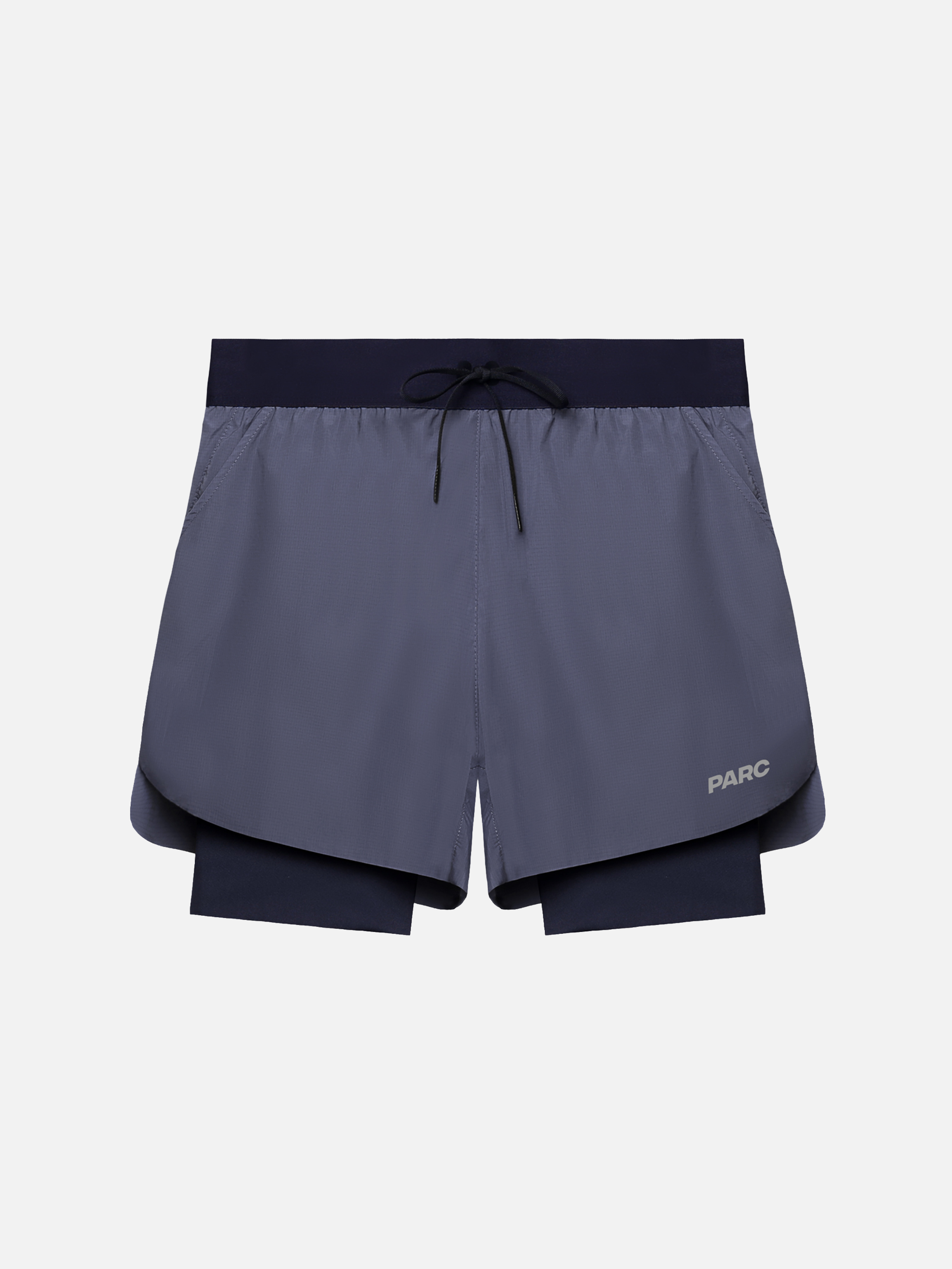 2 in 1 Utility Shorts - Stone