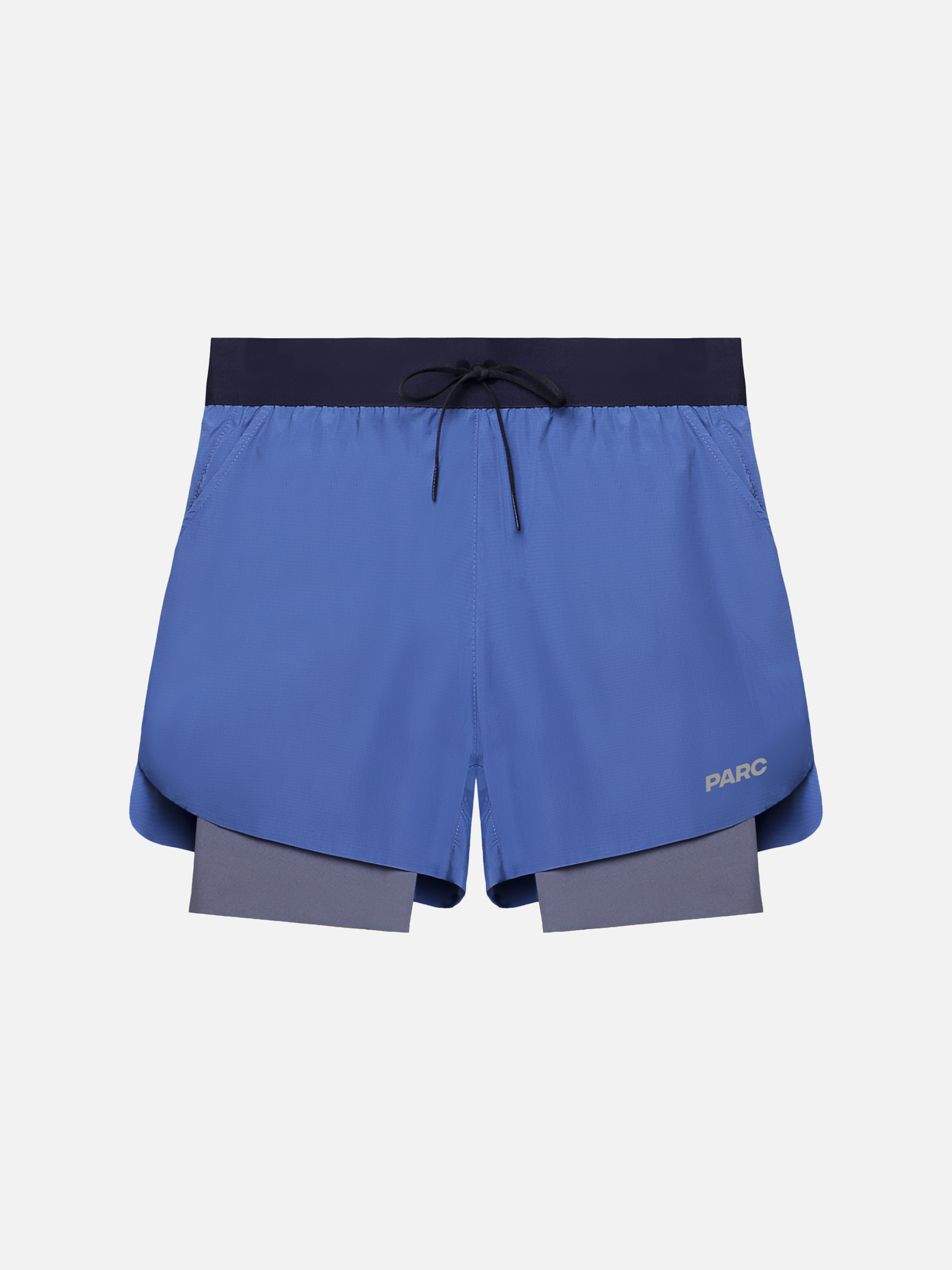 2 in 1 Utility Shorts - Cobalt